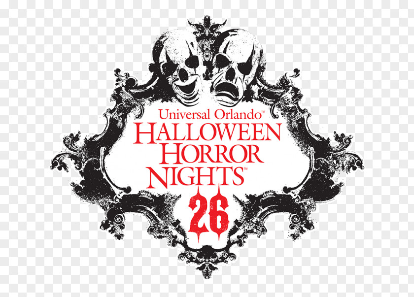 Horror Universal's Islands Of Adventure Universal Studios Florida CityWalk Halloween Nights Logo PNG