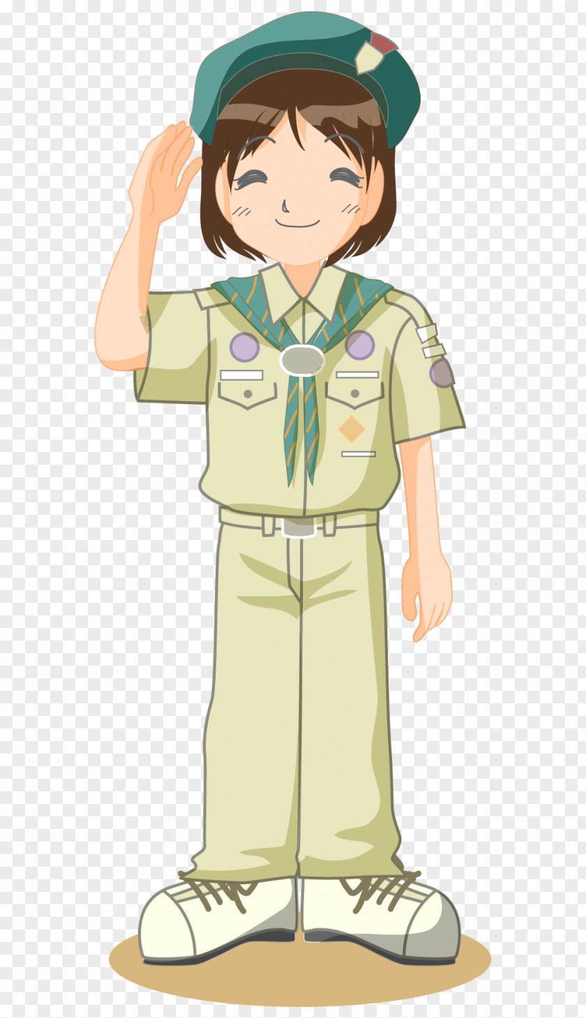 Scout Scouting Cartoon Method PNG