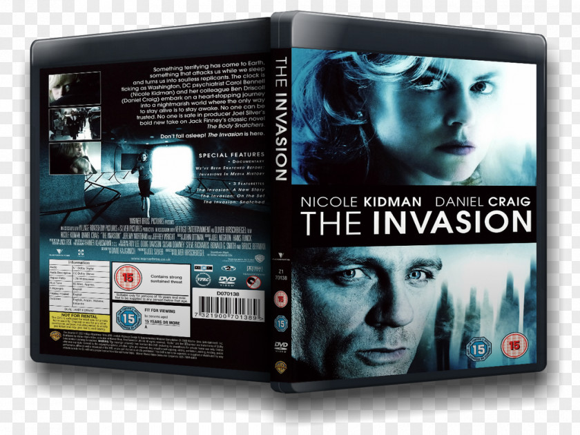 Ultralink Invasion Oliver Hirschbiegel The Blu-ray Disc DVD Poster PNG