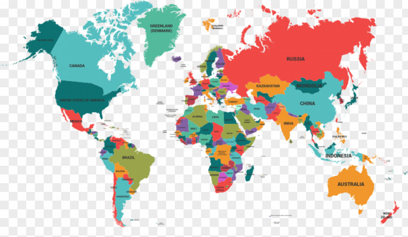 World Map & U.S. Globe PNG