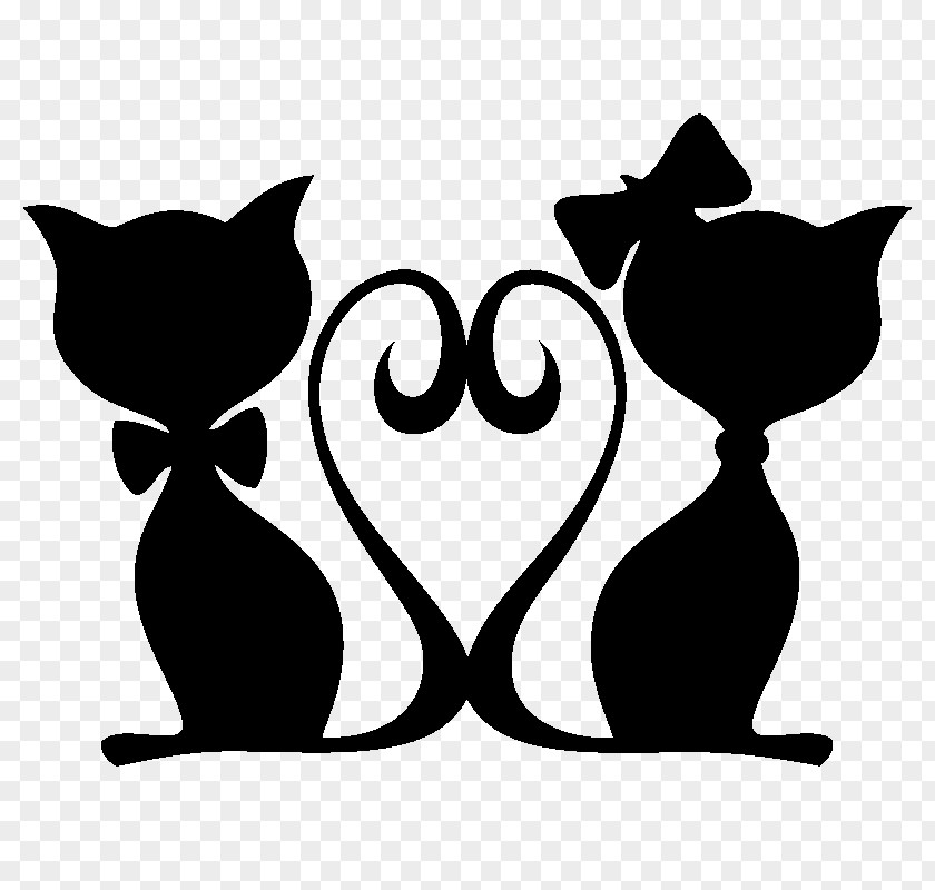 Cat Wall Decal Bumper Sticker PNG