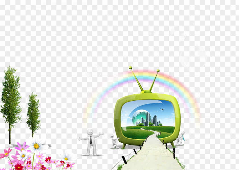 Creative Tv Graphic Design Television Download PNG