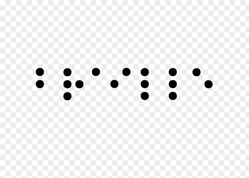 Braille Alphabet Writing System Written Language Invention PNG