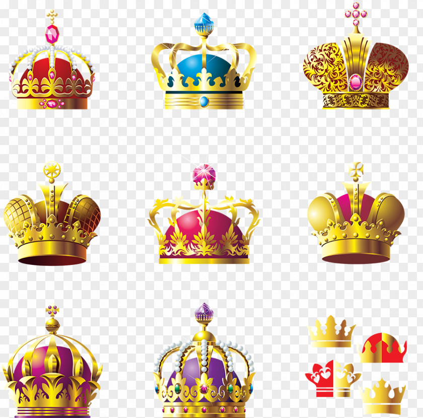 Crown Collection Clip Art PNG