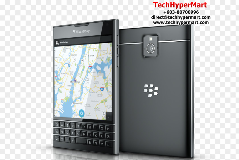 Make Phone Call Feature Smartphone BlackBerry Passport Q10 PNG