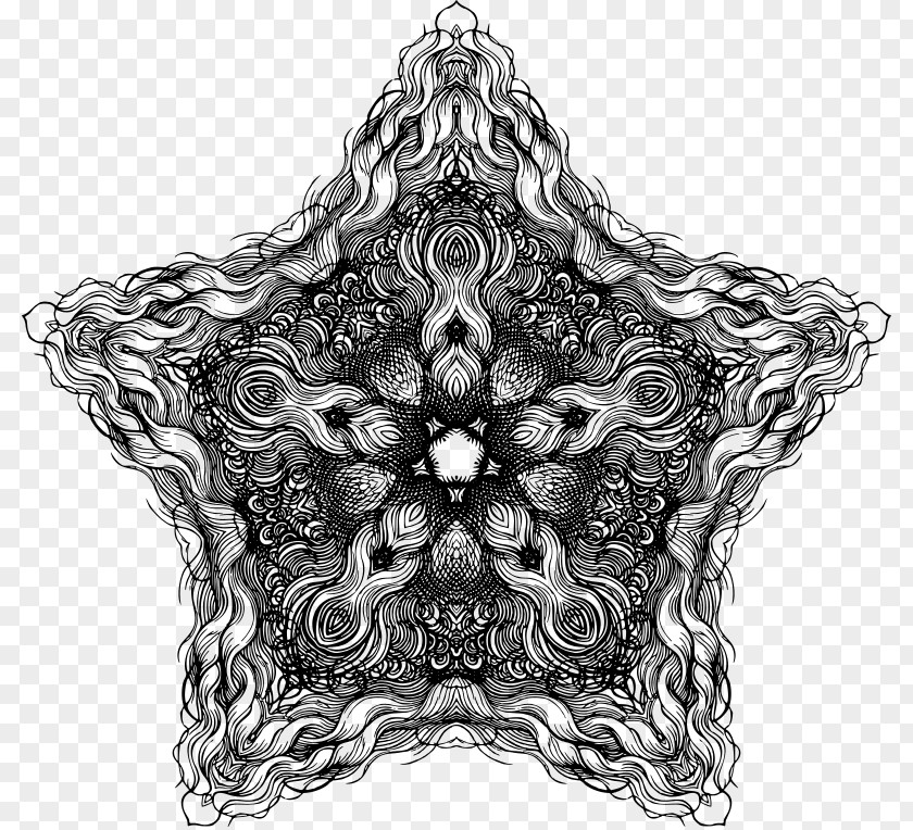 Star Symmetry Clip Art PNG