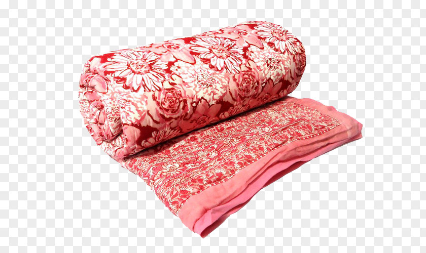 Textile Cushion Pink M PNG