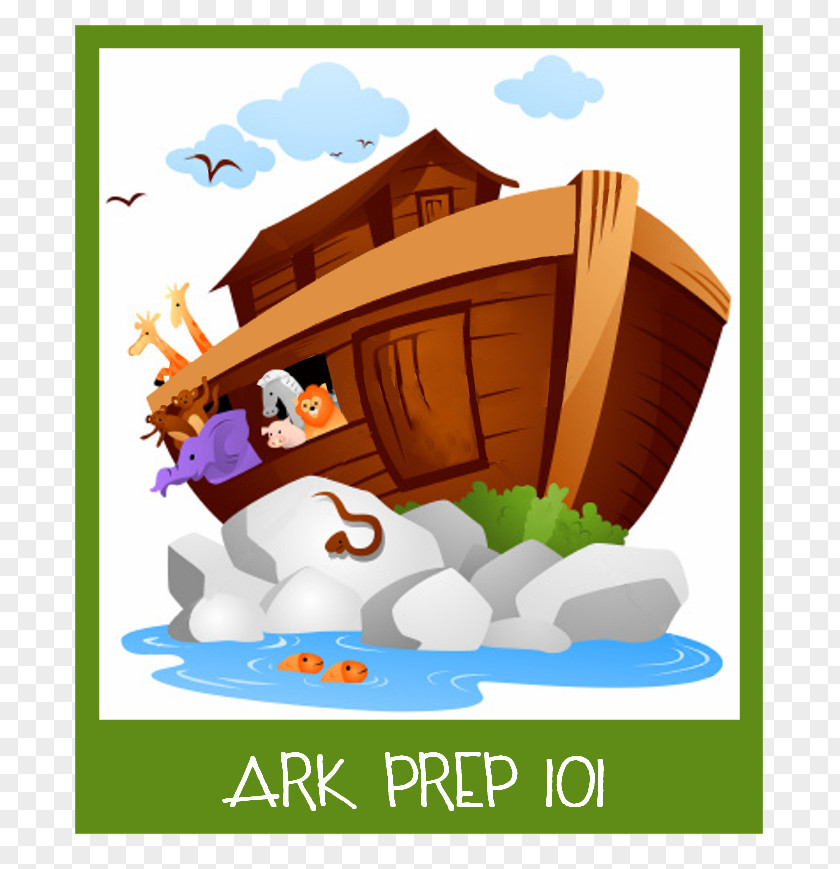 Toilet Noah's Ark Bible Decal Child PNG