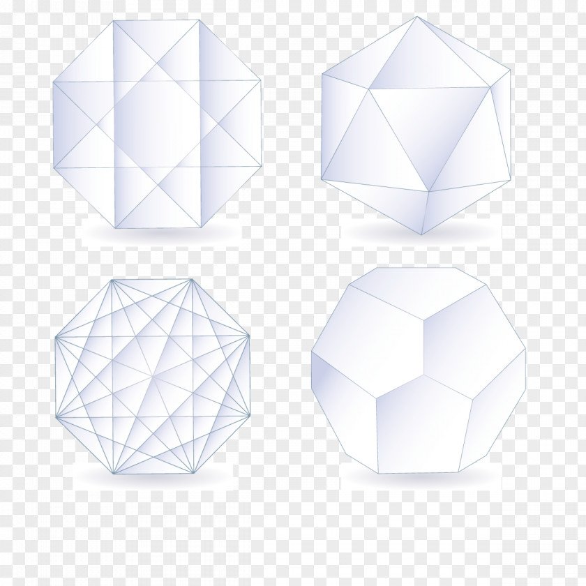 Vector Multi-angular Cube Symmetry Pattern PNG