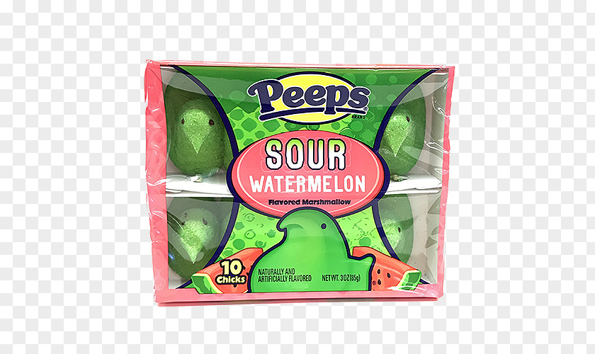 Watermelon Peeps Marshmallow Confectionery Flavor PNG