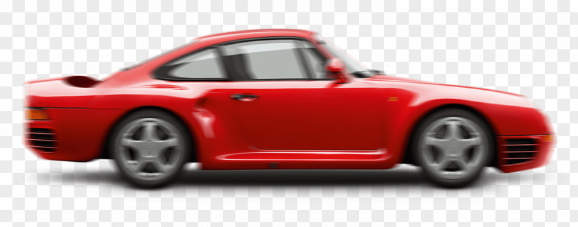 Car Porsche 959 Model Automotive Design PNG