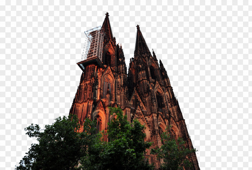 Cologne Cathedral Gothic Architecture Building PNG