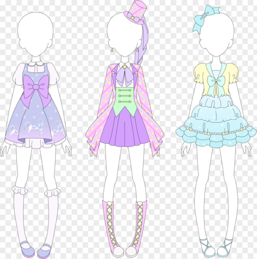 Fairy Kei Aikatsu! Fashion Drawing Art Clothing PNG