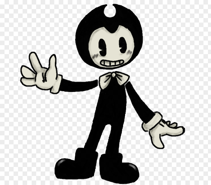 How To Draw Bendy's Face Bendy And The Ink Machine Happiness Drawing Clip Art PNG