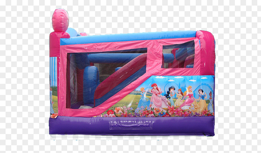 Princess Party Inflatable Product Pink M PNG