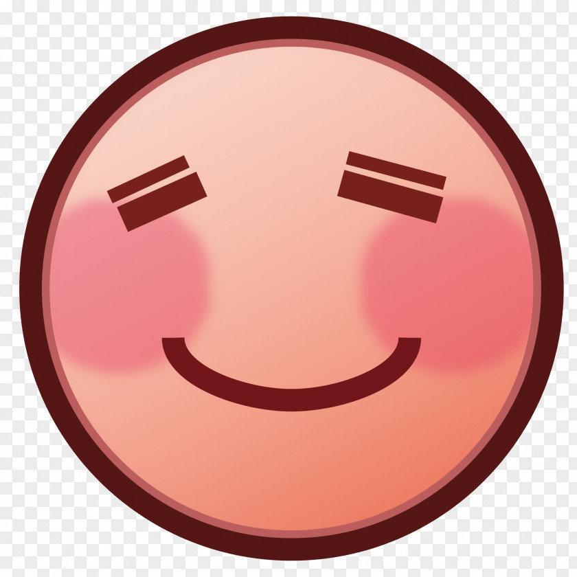 Relax Emoji Emoticon Smiley SMS PNG