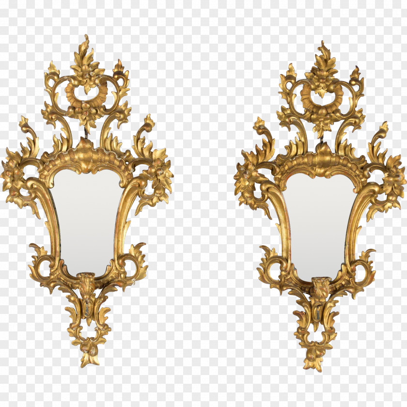 Rococo Louis Quinze Candelabra Art Ormolu PNG