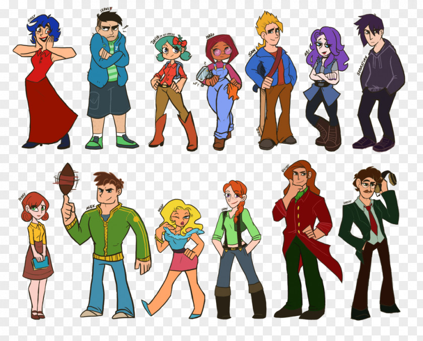 Stardew Valley Bachelor Fan Art Marriage Video Game PNG