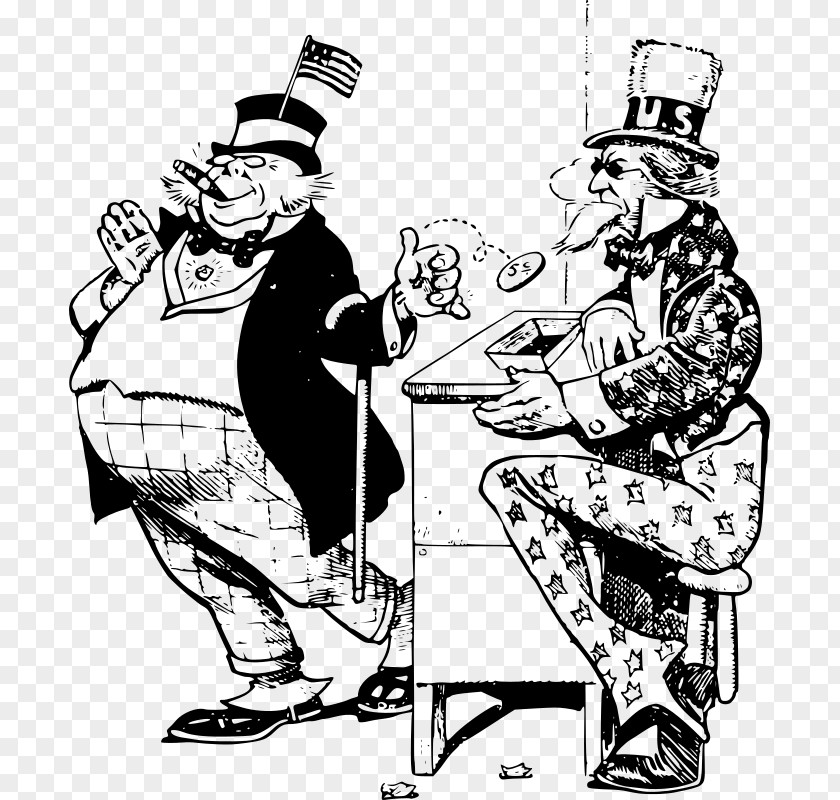 Uncle Man Sam Clip Art PNG