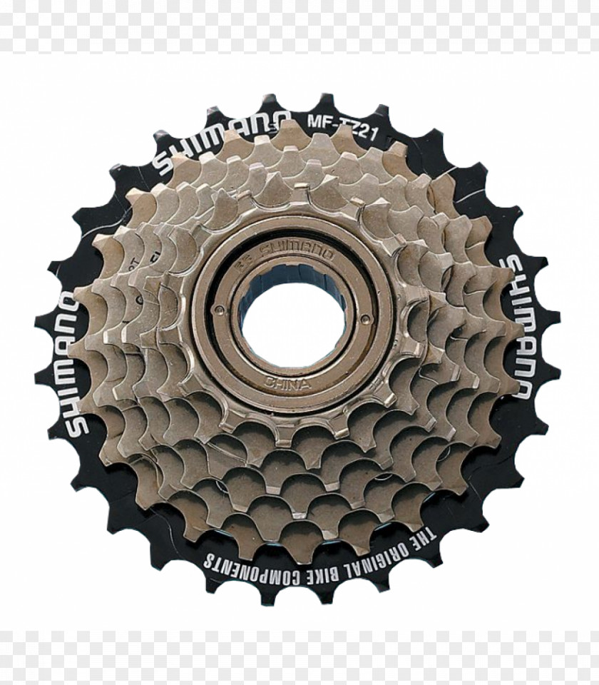 Bicycle Cogset Shimano Freewheel Hyperglide PNG