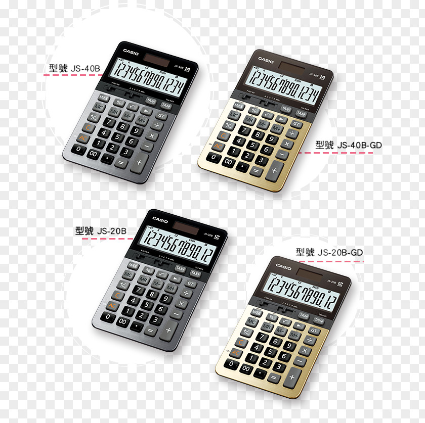 Calculator Casio Electronics PNG