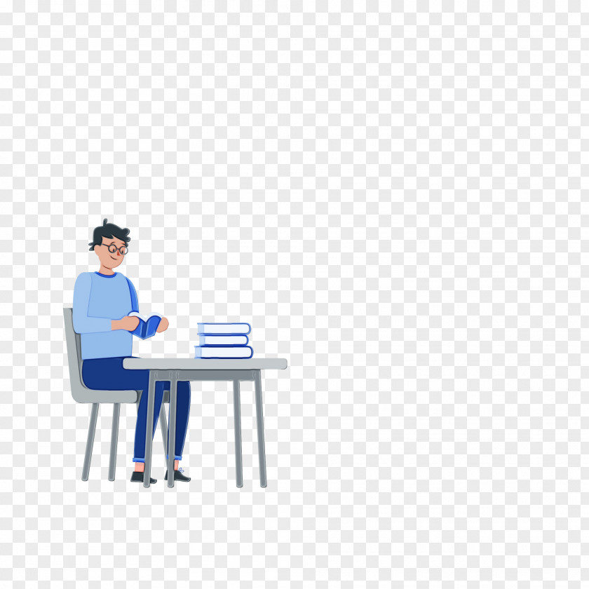 Desk Chair Sitting Logo Conversation PNG