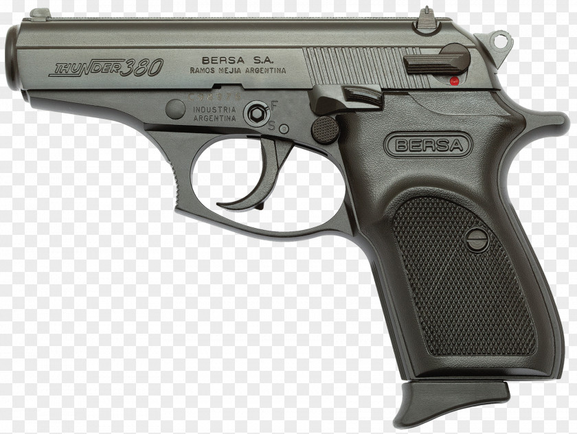 Handgun Bersa Thunder 380 .380 ACP 9 Firearm PNG