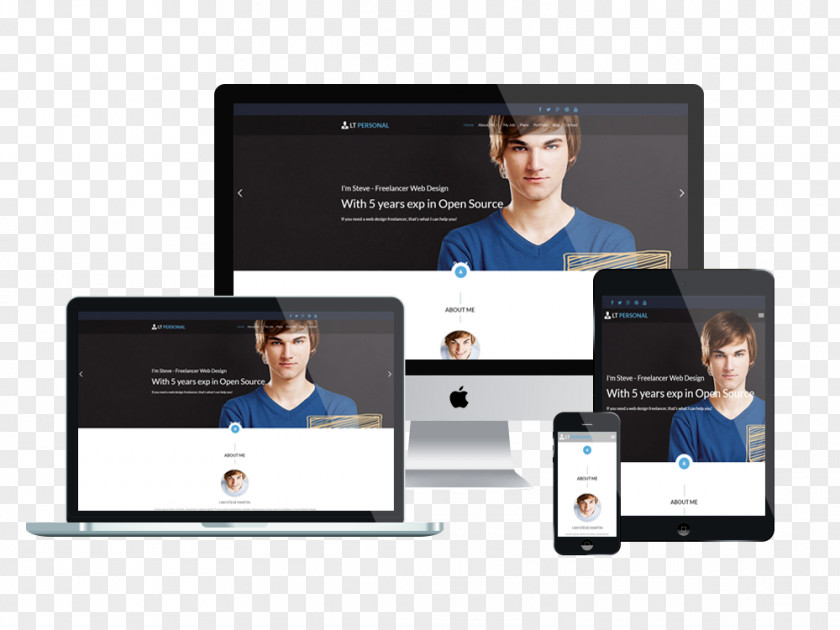 School Responsive Web Design Template System University Joomla PNG