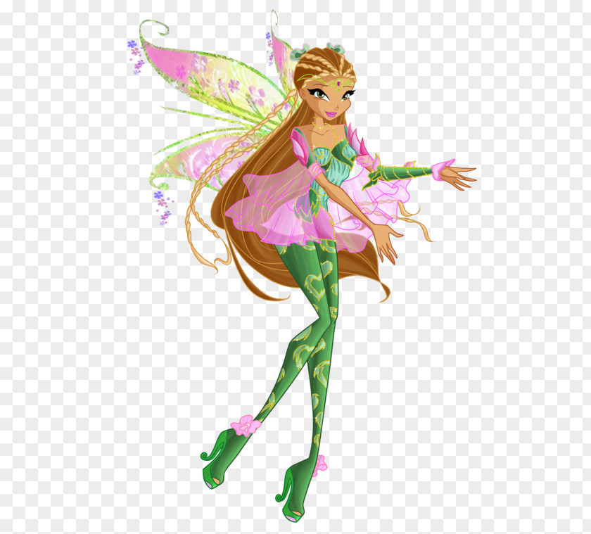 Season 6Fairy Flora Bloom Musa Aisha Winx Club PNG