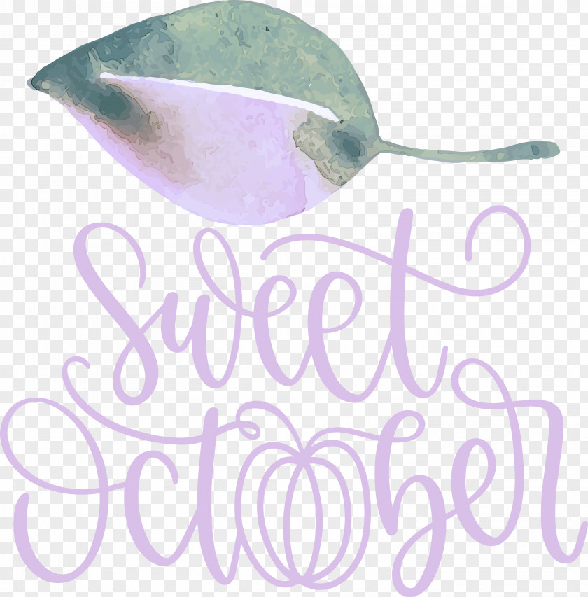 Sweet October October Fall PNG