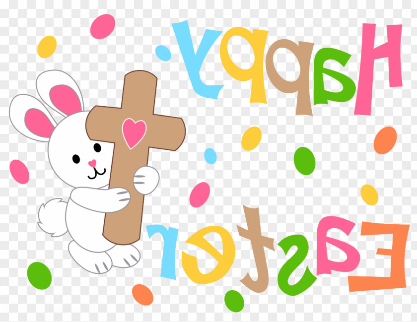 Easter Cross Graphic Design Cartoon Clip Art PNG