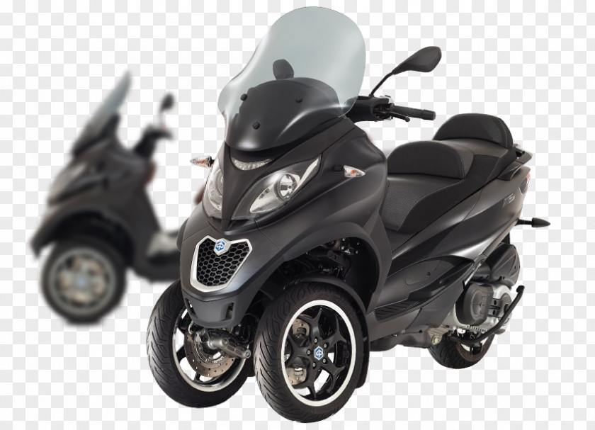 Vespa Piaggio MP3 Scooter Car Three-wheeler PNG