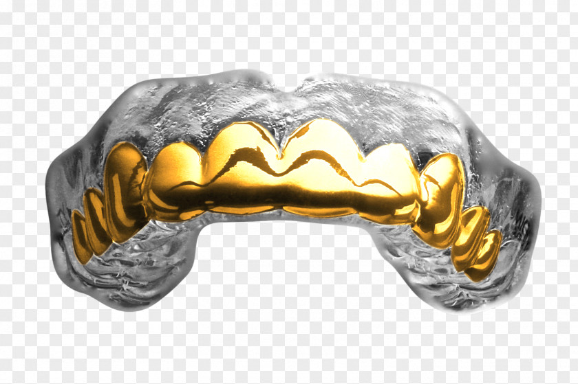 Biting Gold Final Five Human Tooth Grill Teeth PNG