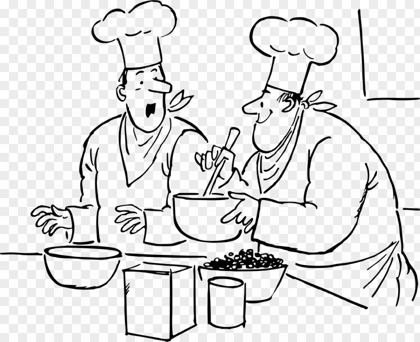 Child Coloring Book Chef Cook Clip Art PNG