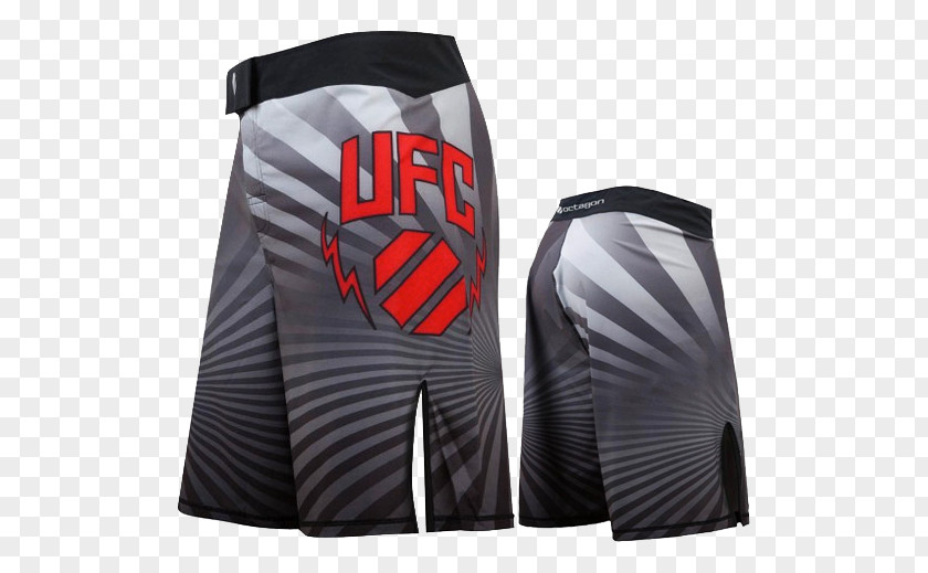 Mixed Martial Arts Shorts Ultimate Fighting Championship Sportswear Clothing Trunks PNG