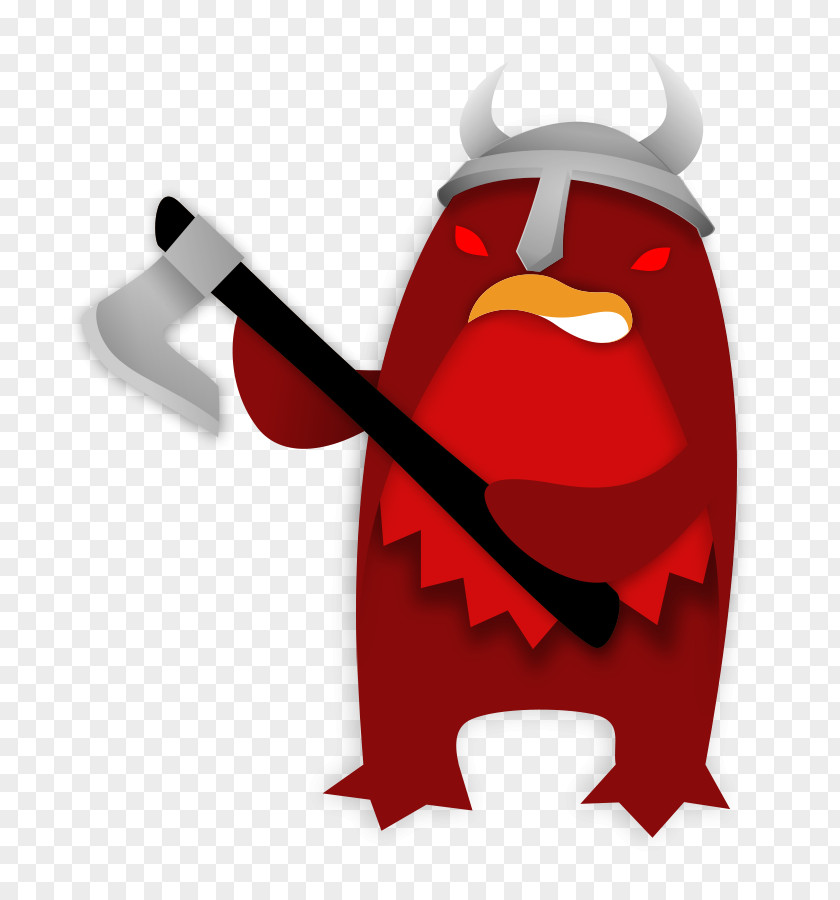 Red Boat Cliparts Lucifer Devil Viking Illustration PNG