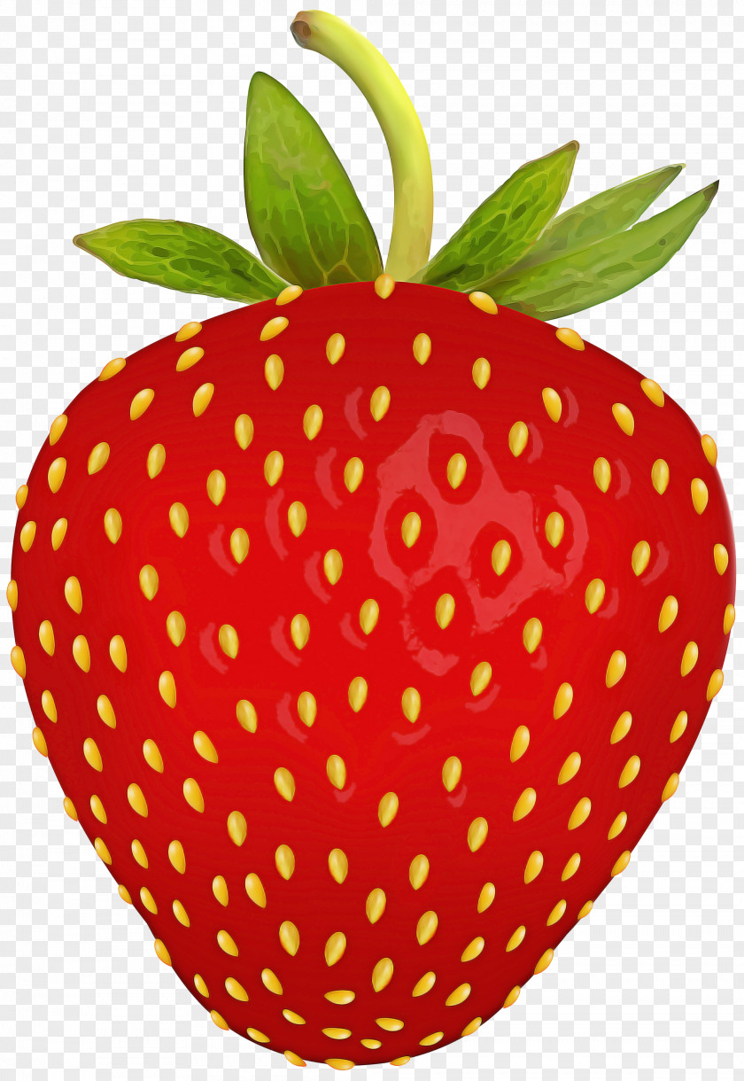 Superfood Pineapple Strawberry Shortcake Cartoon PNG