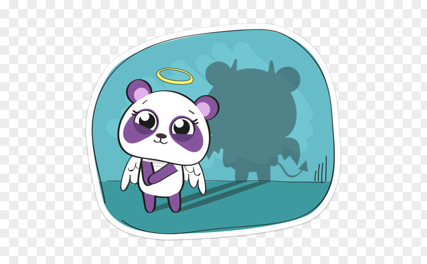 Clip Art Illustration Mammal Character Purple PNG