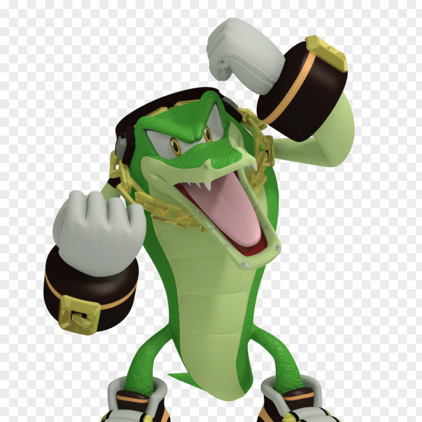 Crocodile Sonic Free Riders Heroes Knuckles' Chaotix The Hedgehog PNG