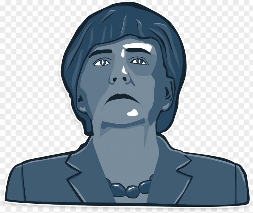 T-shirt Chancellor Of Germany Merkel-Raute CDU/CSU PNG