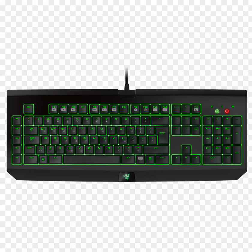 Blackwidow Computer Keyboard Gaming Keypad Razer BlackWidow Ultimate (2016) Stealth Inc. PNG