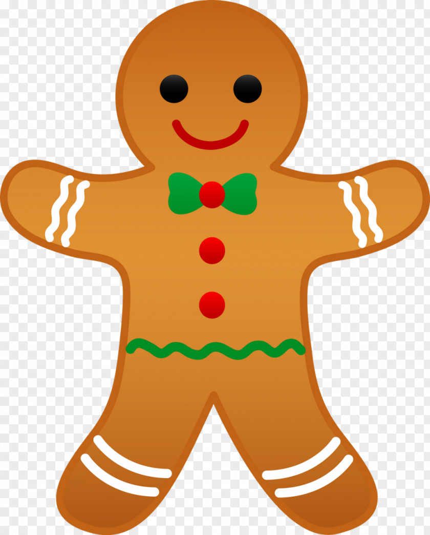 Gingerbread Man The Food Clip Art PNG