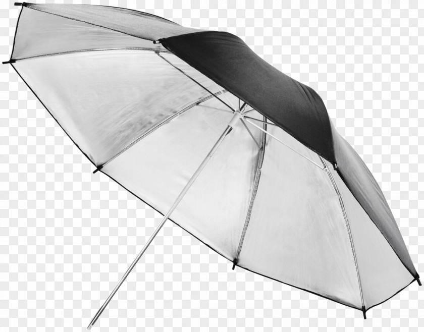 Parasol Light Umbrella Softbox Silver Reflector PNG