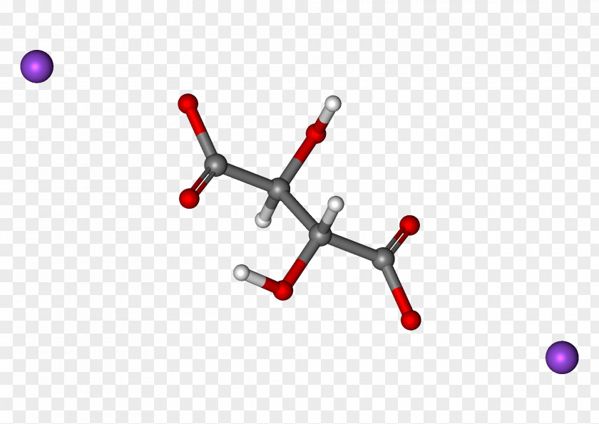 Stick Sodium Tartrate Ball-and-stick Model Emulsifier PNG