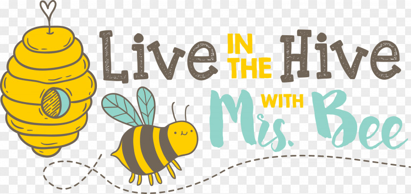 Bee Honey Logo PNG