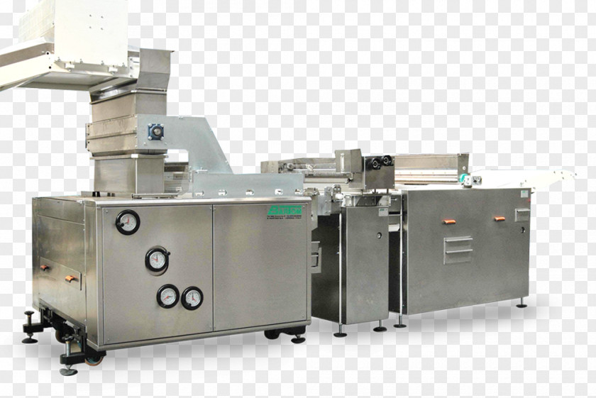 Injection Molding Machine Biscotti Plastic Conveyor Belt PNG