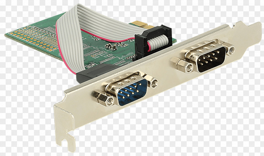 Rs232 PCI Express Serial Port RS-232 Conventional Low Profile PNG