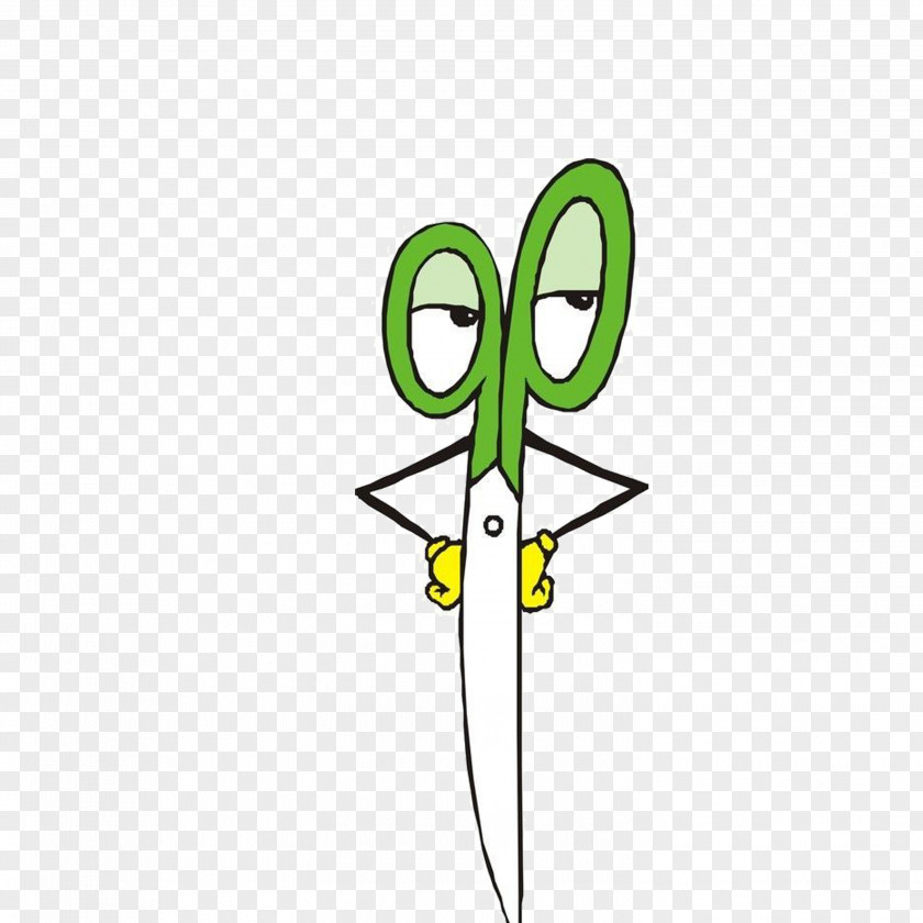 Scissors Cartoon Animation PNG