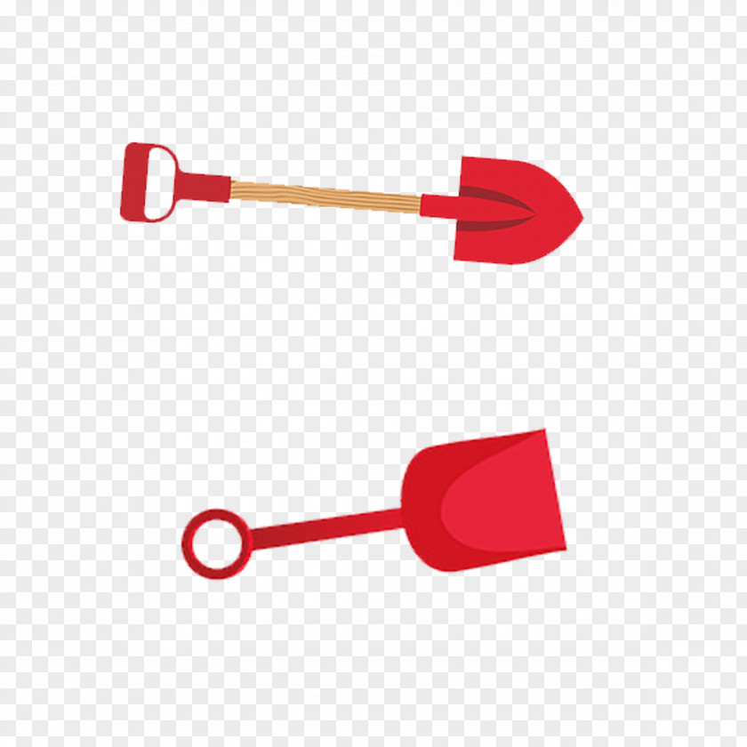 Shovel Red Pattern PNG