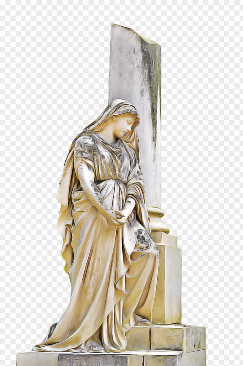 Carving Stone Statue PNG